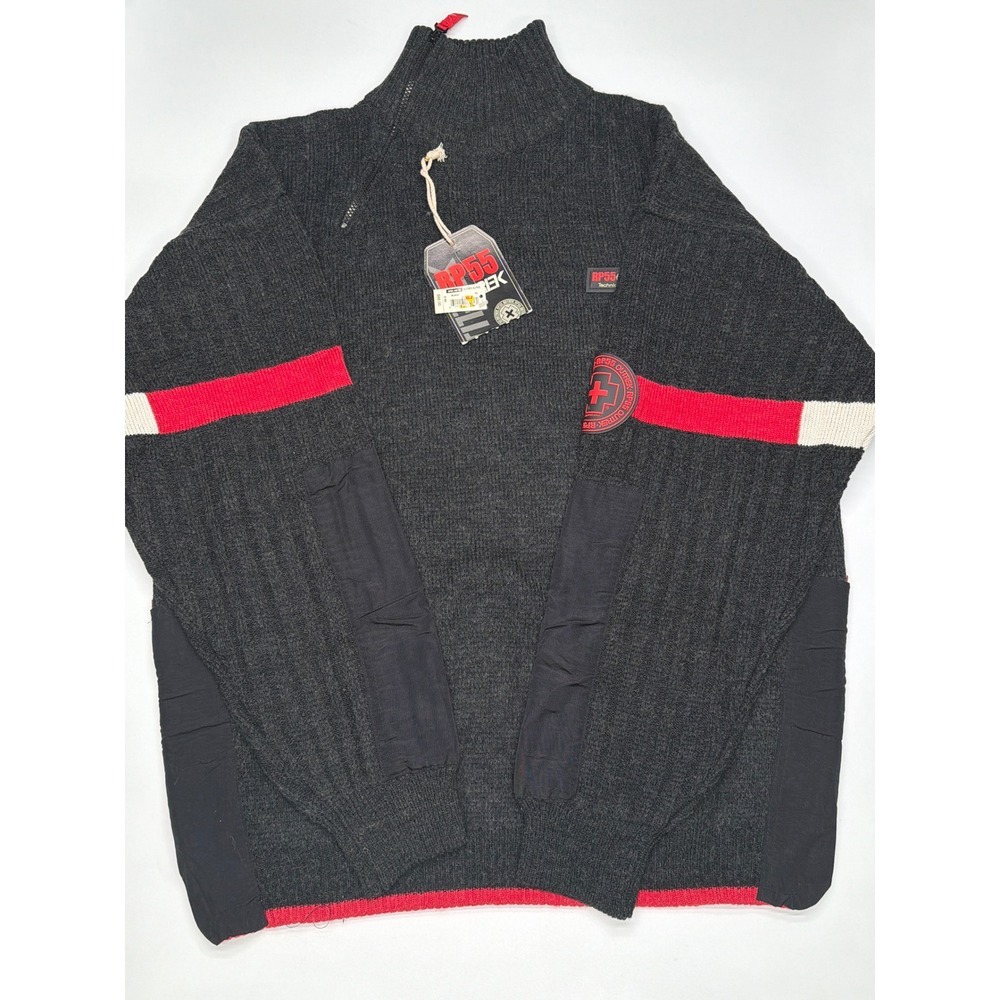 Y2K Wool Blend Tech Sweater RP55 Outrek Size XL NWT